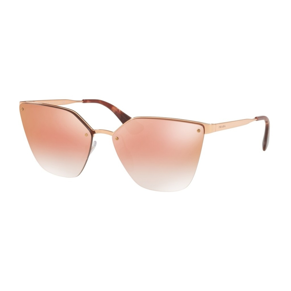 PRADA Cinema Cat Eye Sunglasses SPR 68T Pink Gold